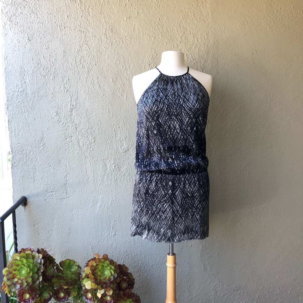 Joie halter mini dress with elastic waist
